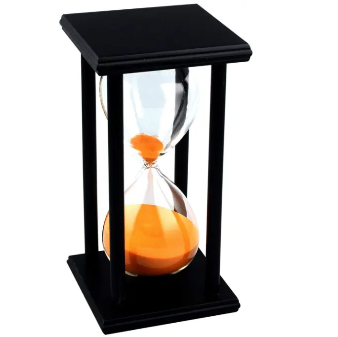 Reloj de Arena Grande de 30 Minutos y 60 Minutos para Regalo, Reloj de Arena de Cristal de 1 Hora para Boda, Hogar, Escritorio y Oficina
