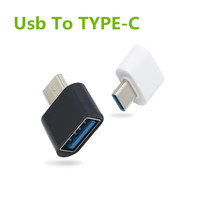 Adaptor OTG tipe-c, konverter adaptor USB FlashDisk untuk Transfer ponsel pintar mikro pria ke wanita untuk Printer dan komputer