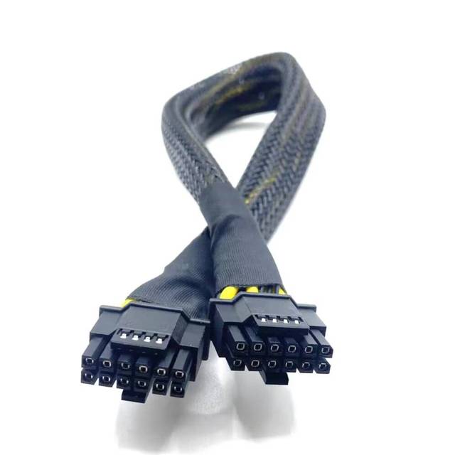 Lenovo SR675 V3 Server GPU 12VHPWR to Graphics Card Power Cable A100 H100 3090