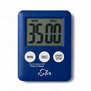 นาฬิกา<span class=keywords><strong>จับเวลา</strong></span>แบบดิจิตอลขนาดเล็ก 60 <span class=keywords><strong>นาที</strong></span> รูปทรงสี่เหลี่ยม ใช้แบตเตอรี่ เป็นมิตรกับสิ่งแวดล้อม ผลิตจากพลาสติก ABS สำหรับร้านเสริมสวย พร้อมโลโก้สั่งทำพิเศษ  นับถอยหลังได้ - Product Image 1