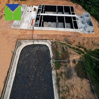 Station d'épuration intégrée de 700 m³/jour pour les eaux usées de l'industrie du palmier, projet réel en Côte d'Ivoire