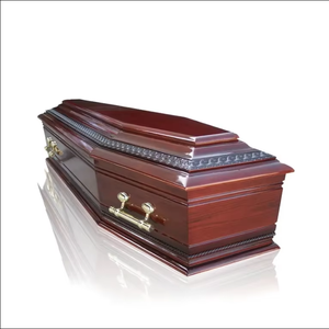 Cercueils et paniers en bois de Paulownia de style européen, vente directe d'usine, articles funéraires, articles en bois faits à la main - Product Image 5