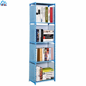 Estantería Mágica de Plástico PP para Bricolaje, 8 Cubos, Estantería de Esquina, Pequeñas Estanterías Cúbicas Blancas - Product Image 6