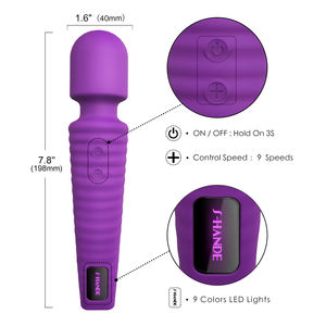 Yıldız taşınabilir kadın Masturbators çok frekanslı masaj güçlü titreşim tamamen su geçirmez g-spot seks oyuncak masaj malzemeleri - Product Image 2