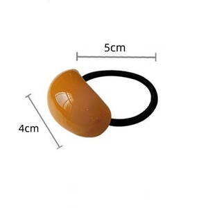 Coletero Minimalista de Material Acrílico de Alta Calidad con Elegante Diseño de <span class=keywords><strong>Arco</strong></span>, Coletero para Mujer, Herramientas de Peinado - Product Image 3