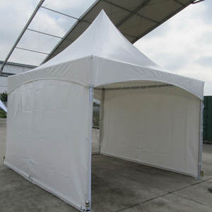 Carpa de Tela para Fiestas al Aire Libre de <span class=keywords><strong>3x3</strong></span> 10x10, Gazebo Permanente con Techo Transparente, Carpa Árabe para Eventos, Uso en Casa y Hoteles - Product Image 2