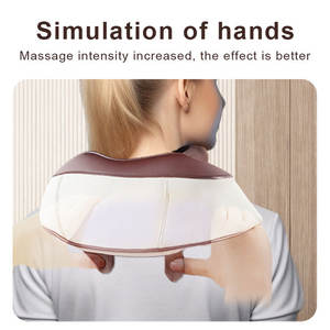 Bestseller 3D Kneten <span class=keywords><strong>Shiatsu</strong></span> Nacken-und Schulter massage gerät mit Heat Cervi cal Traction Feature Top Seller - Product Image 2