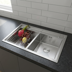 Top Quality Stainless Steel Double Bowl <b>Kitchen</b> <b>Sink</b> Undermount Durable Brushed Finish Large Capacity Double Basin <b>Sink</b> - Product Image 1