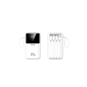 เครื่องปรับอากาศพกพาขนาดเล็ก 5000mAh ชาร์จซ้ำได้ พร้อมไฟ LED ยี่ห้อเสี่ยวหมี่ มีหน้าจอ ชาร์จเร็ว 20000mAh สำหรับโน้ตบุ๊ก 40000 พร้อมปลั๊ก AC พาวเวอร์แบงค์ - Product Image 2