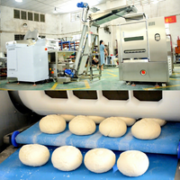 Diviseur de pâte industriel entièrement automatique YOSLON Machine à arrondir la pâte de boulangerie pour le pain Pizza
