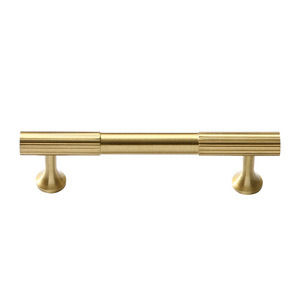 JAYHOO Solid Brass Cabinet <b>Handle</b> Bar 6817 Modern Design Drawer Wardrobe <b>Door</b> Hardware Durable Furniture <b>Pull</b> - Product Image 2
