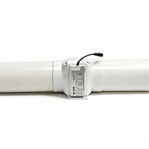 พัดลมดูดอากาศแบบอินไลน์ 12V DC ใบพัดพลาสติก แบริ่งไฮดรอลิก ขนาด 110 มม. เงียบ สำหรับระบบ HVAC ที่บ้าน เพื่อการระบายอากาศและเติมอากาศบริสุทธิ์ - Product Image 5