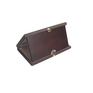 Boîte à bijoux en bois, design rectangulaire ajouré, pour le rangement de cadeaux - Product Image 5