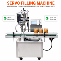 Machine de remplissage automatique de pâte à servir pour la sauce chili et la pâte de tomate sur la ligne d'emballage en usine de condiments