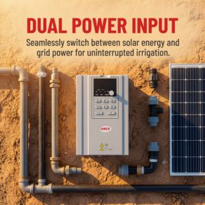 Controlador de Bomba de Agua Solar 250V-800V DC a AC 380V Trifásico 2.2kW MPPT Inversor Solar con Pantalla LED <span class=keywords><strong>SINCR</strong></span> SV200A - Product Image 2