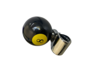 Boule ABS avec bouton de rehausseur de volant de voiture en alliage de zinc