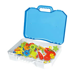 Perceuse électrique intelligente pour enfants, jouet de Puzzle, jouets d'apprentissage pour enfants, mosaïque éducative précoce, bricolage, Puzzle Animal de dessin animé 3d - Product Image 3