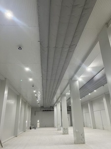 Buding lập thể vẽ mô hình HVAC Hệ Thống Các bộ phận thiết kế công nghiệp phong cách linh hoạt vải không khí duct-màu xanh lá cây cho phòng tập thể dục nhà kính - Product Image 4