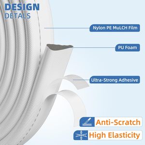 CS Wedge Sliding <strong>Window</strong> Weather Stripping Door Gap Filler,Adhesive <strong>Window</strong> <strong>Insulation</strong> for Winter Door Seal Strip - Product Image 3