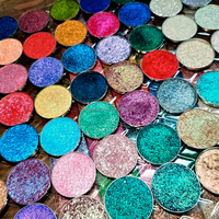 Fards à Paupières Marque Privée 20 Couleurs Duochromes Mats Très Pigmentés, Palette de Maquillage Cosmétique Végane Fards à Paupières de Luxe