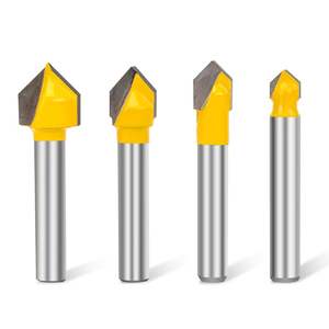 ACP Paneel Aluminium Composiet Frees 90 Graden V-Groef Bit AlTin Gecoate Carbide 2 Snijkanten OEM Aanpasbaar ACM Platen Frezen - Product Image 6