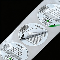 Étiquettes adhésives holographiques personnalisées de haute qualité, durables, multicouches, imprimées recto-verso pour les aliments et les compléments alimentaires