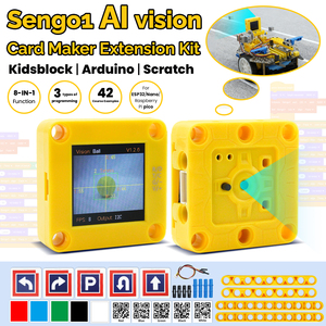 ชุดอุปกรณ์เสริมการ์ดวิชันซิสเต็ม Sengo1 สำหรับการเขียนโปรแกรม STEAM ของ Keyestudio สำหรับ ESP32 / Nano / Raspberry Pi Pico - Product Image 1