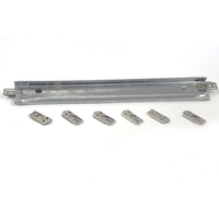 Système de grille de plafond suspendu en forme de T en acier galvanisé, traverses principales et traverses transversales ShangChi SICP201, épaisseur personnalisable pour bureau