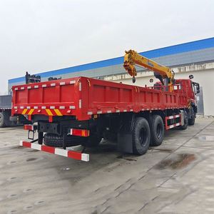 Camión Grúa de Carga Integrado Dongfeng 8*4, Sistema de Brazo de Elevación Hidráulico, Grúa Móvil de 14 Toneladas para Ingeniería de Carreteras y Puentes - Product Image 4