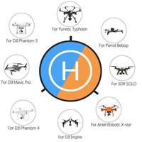 Personnalisation 55cm 75cm Portable Pliable Étanche Drone Landing Pad pour DJI MIni 3 Mavic 3 Air 2S 2 Accessoires