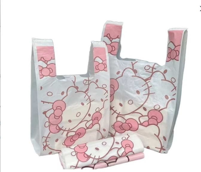 Polyethylene Shopping Bags Environmentally Friendly Daily