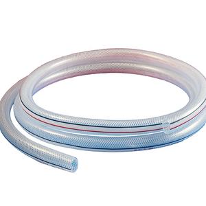 Manguera trenzada de PVC DE FÁBRICA DE China, manguera de jardín transparente con tubos de línea <span class=keywords><strong>reticulada</strong></span> de fibra, tubos de plástico de calidad - Product Image 4