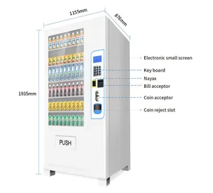 Chengfan Factory Direct Oem Smart Snack Dispenser Automatische Automaat Met Voedsel En Dranken