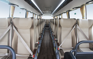 Автобус туристический на продажу, роскошный городской автобус, двигатель Weichai, механическая коробка передач, стандарт выбросов Евро-4, новый, пассажирский автомобиль - Product Image 5