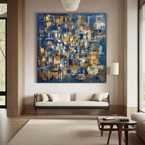 <span class=keywords><strong>Peinture</strong></span> à l'huile 100% peinte à la main, <span class=keywords><strong>peinture</strong></span> abstraite moderne, <span class=keywords><strong>peinture</strong></span> à l'huile <span class=keywords><strong>célèbre</strong></span> sur toile - Product Image 5