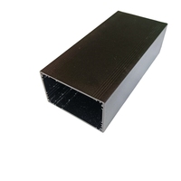 Boîtier d'amplificateur GPS personnalisé 70x44x120mm en alliage d'aluminium et acier inoxydable usiné CNC anodisé LX-AL-6051