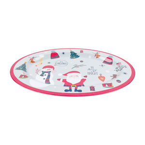 أطباق بلاستيكية من الميلامين بالجملة من المصنع الصيني، صواني عشاء، أدوات مائدة آمنة للطعام، أدوات مائدة لعيد الميلاد - Product Image 5