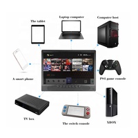 OEM LED LCD Aufladbarer Smart TV HD HDTV ATSC ISDB DVB-T2 USB WLAN Bluetooth USB Tragbarer Küchen- und Camping-Smart-TV