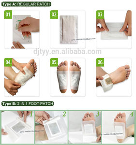 解毒Haoblocフットデトックスパッチはセカンドエアジンジャーデトックスフットパッチに影響を与えます - Product Image 6