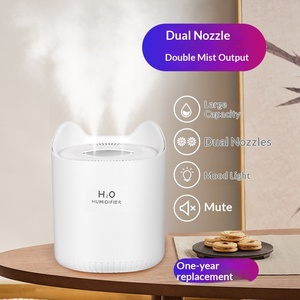 Wholesale USB Power Supply Plastic Silent <b>Humidifier</b> with Aromatherapy Function 1.0-2.5L Capacity for Home Use - Product Image 2
