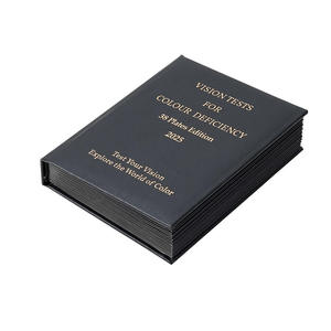 Tests de <span class=keywords><strong>Ishihara</strong></span> : Livre de 38 cartes pour le dépistage de la déficience chromatique et de la daltonisme en optométrie, haute qualité, best-seller, garantie 1 an - Product Image 2