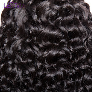 Fasci brasiliani del tessuto dei capelli di Wave dell'acqua dei capelli bagnati e ondulati neri naturali di 30 Inch 100% estensioni dei capelli umani di Remy 3 4 pacchi - Product Image 3