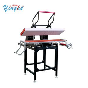 Máquina de sublimación de alta precisión YINGHE 25*100cm de un solo lado para cintas, cordones y correas con soporte opcional - Product Image 1
