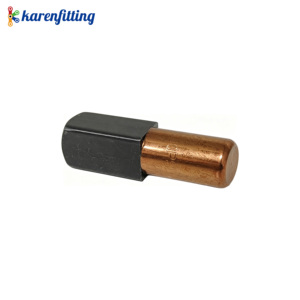 Buse de graissage à 6 mâchoires bleue résistante aux chocs -001 NPT1/8" pour machines-001 - Product Image 1