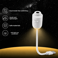 Mini projecteur d'étoiles, veilleuse USB, projecteur de galaxie, lampe ciel étoilé avec cartes de films et bouton de mise au point pour la décoration de chambre, voiture, etc.