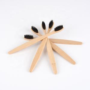 프라이빗 로고 제작 천연 나무 손잡이 부드러운 칫솔모 대나무 칫솔 - Product Image 2