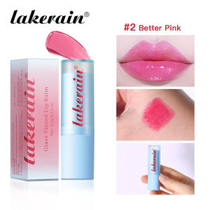 レイカレイン グラス ティンテッド リップバーム 保湿 モイスチャライジング 栄養補給 ブライトニング チェリーピンク タンジェリンレッド リップスティック リップバーム - Product Image 5