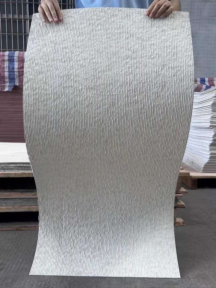 Artificial Stone Linen Texture Waterproof Fireproof Wall Panel for ...