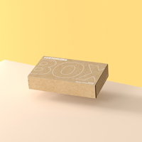 Reiß verschluss Karton Flugzeug box Benutzer definierte Reiß verschluss box Reiß verschluss Kraft papier box Drucken Kunden spezifisch