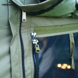 Tentes de camping gonflables portables d'extérieur en gros, grandes, 17,28 mètres carrés, résistantes aux UV, imperméables, en toile de coton - Product Image 5